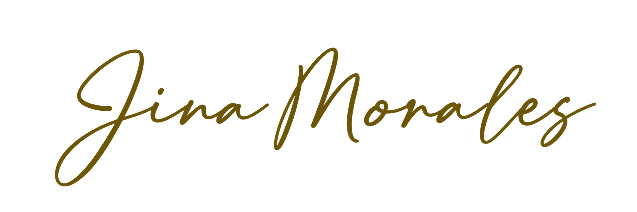 Firma de Jina Morales